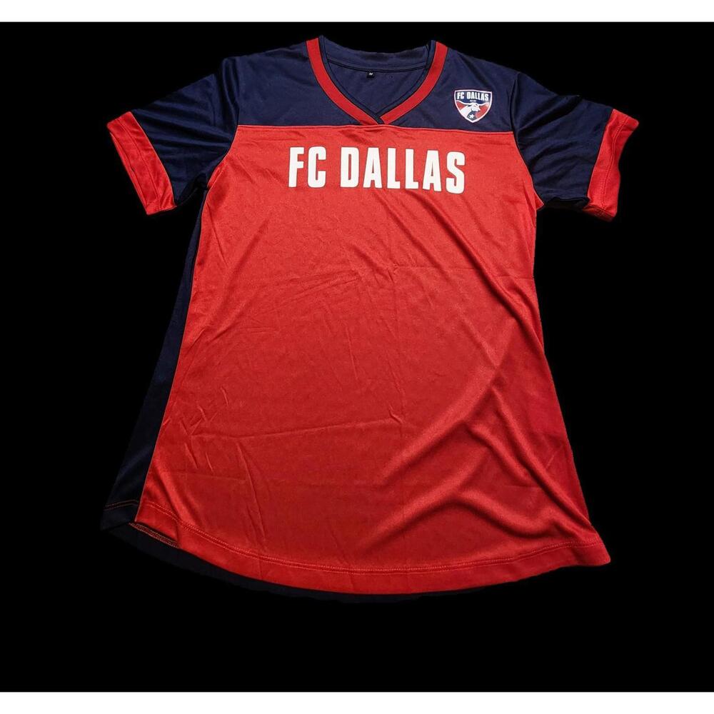 FC Dallas MLS Soccer Football Red Jersey Shirt Unbranded Size M